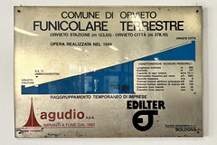 Orvieto 2024 – Diagram of the funicular