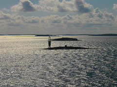 Seezeichen auf den Aland Inseln