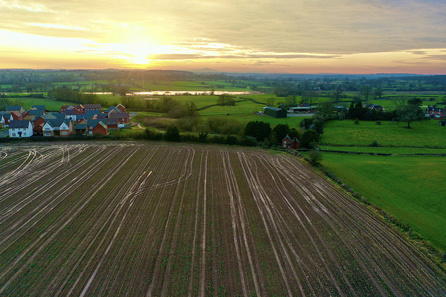 Looking towards Shropshire