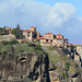 Greece, Holy Meteora, The Megala Meteora Monastery (taken with a long lens)