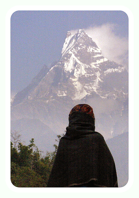 Montagne sacrée du Népal