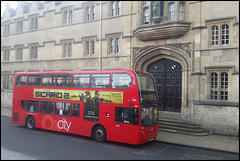 city bus in Oxford High Street