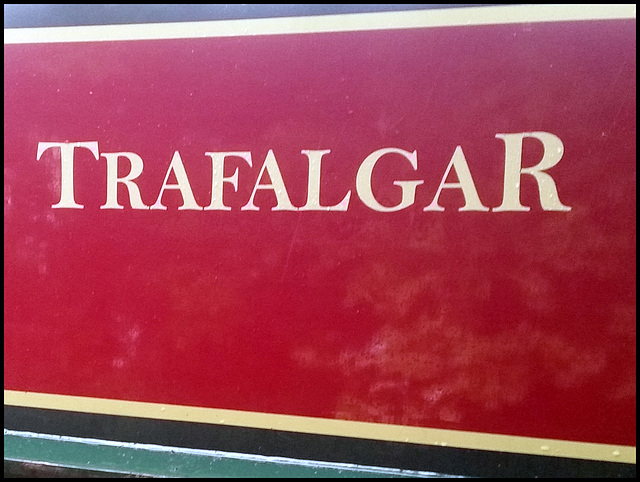 Trafalgar narrowboat