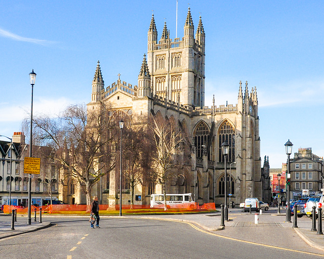 Bath Abbey from the East