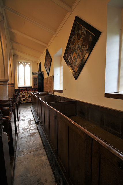 North Aisle, St Mary's Church, Grendon, Warwickshire