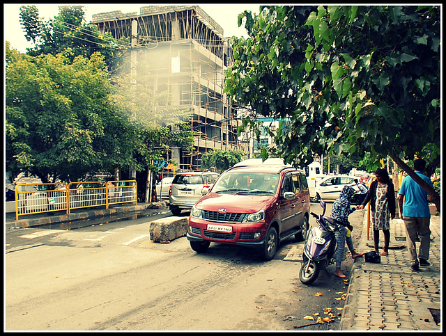 A street scene