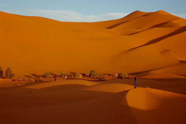 Les premiers caresses du soleil