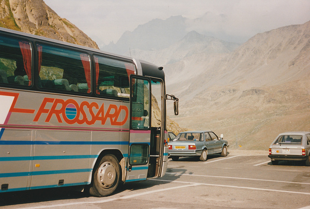 Frossard O 303 at the Grand-Saint-Bernard summit - Aug 1990