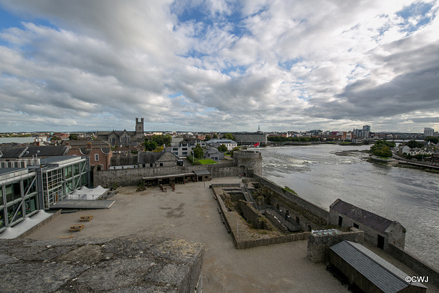 View from Limerick Castle