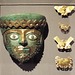Burial Mask and Nose Ornaments in the Metropolitan Museum of Art, May 2018