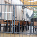 HFF.. Friends!   (a fenced off outdoor dining area)