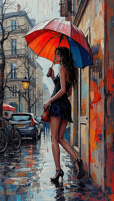Spring in Paris - the spring is slightly warm and rainy - 6