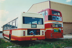 Eastern Counties WAH 590S (NIL 3958) and VAH 281X - Apr 1996