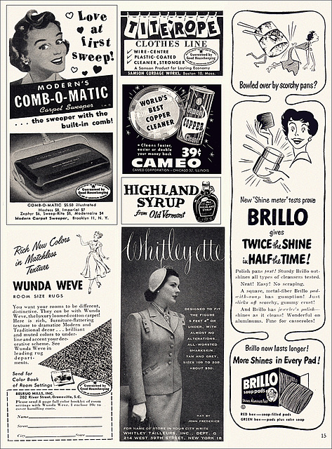 B&W Ads, 1952