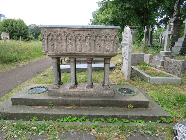brompton cemetery, london     (113)tomb of valentine princep +1904