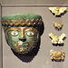 Burial Mask and Nose Ornaments in the Metropolitan Museum of Art, May 2018