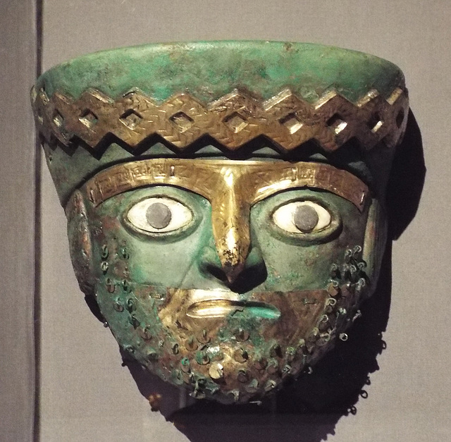 Burial Mask in the Metropolitan Museum of Art, May 2018