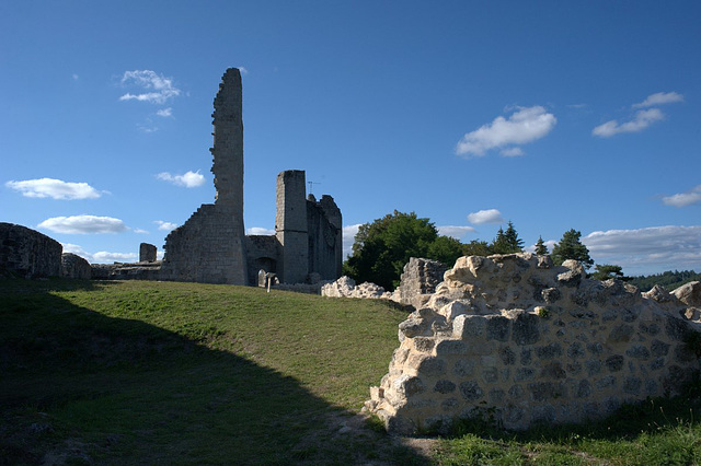 Ruines du château de Ventadour