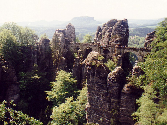 Basteibrücke, Elbsandsteingebirge