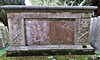 holy cross church, canterbury, kent   (8)c18 chest tomb with skull and crossed bones