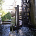 Water wheels on artificial canal of River Lis.