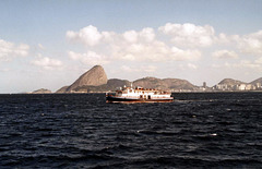 Rio de Janeiro des de la Badía de Guanabara.