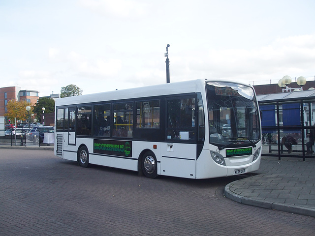 DSCF0075 The Big Green Bus Company KX59 CXR in Newmarket - 12 Oct 2017