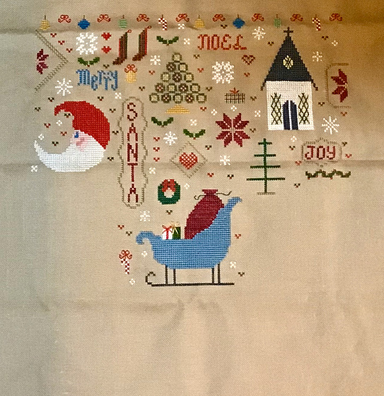 Faithwurks/Just Cross Stitch "Quaker Christmas Sampler" SAL