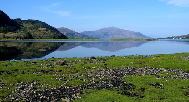 Loch Alsh from Eilean Donan Castle.