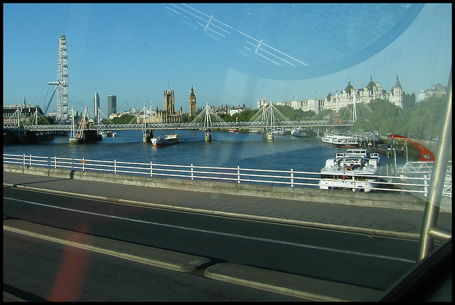 view from Waterloo Bridge