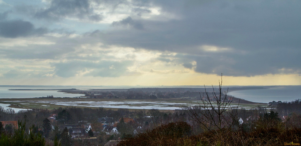 Blick über Hiddensee