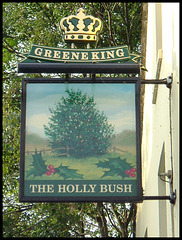 Holly Bush pub sign