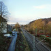 Blick auf die Bahnstrecke Wuppertal-Elberfeld–Dortmund (Ennepetal) / 21.12.2019