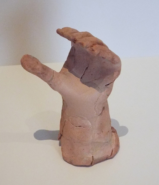 Hand-Shaped Ex-Voto in the Archaeological Museum of Madrid, October 2022