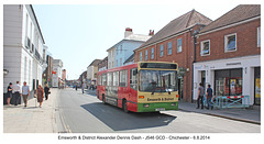 Emsworth & District bus Chichester 6 8 2014