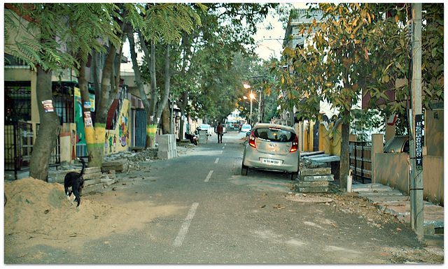 A street scene