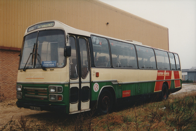 Eastern Counties KUB 552V - Dec 1995