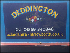 Deddington narrowboat