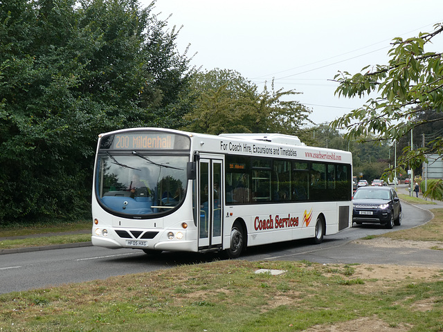 Coach Services of Thetford HF05 HXG in Mildenhall - 9 Sep 2019 (P1040325)