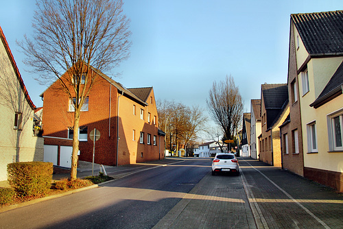 Breite Straße (Hermann-Siedlung, Selm-Beifang) / 5.03.2022