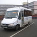 Hadleigh Community Transport Group WX06 UVH in Bury St. Edmunds - 20 Dec 2012 (DSCN9485)