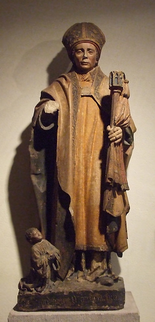 St. Germain and a Donor in the Cloisters, June 2011
