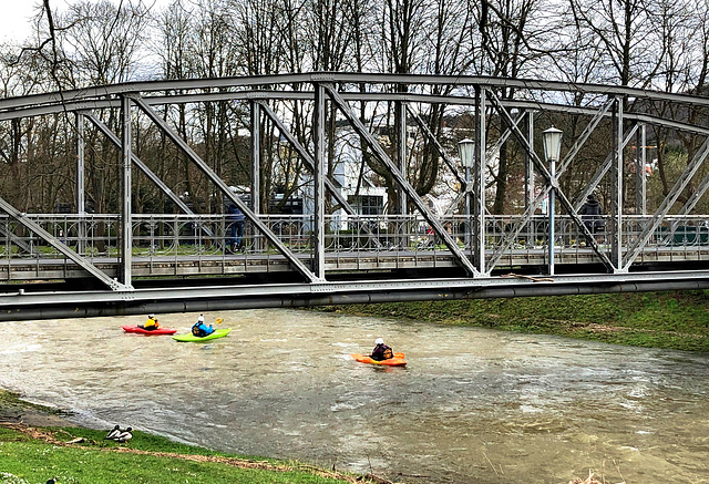 Paddeln auf der Ahr