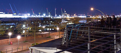 Hamburg Blick auf den Hafen