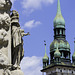 Blick von der Petrská zum alten Rathaus ... P.i.P.   (© Buelipix)