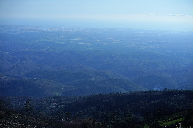 Portimão and Alvor seen from Fóia