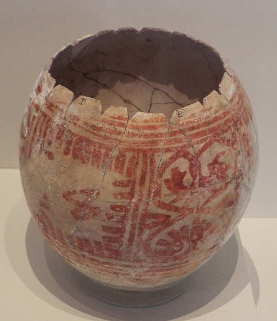 Egg from a Grave in the Archaeological Museum of Madrid, October 2022