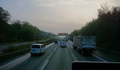 Auf der Autobahn A2