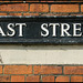 East Street street sign