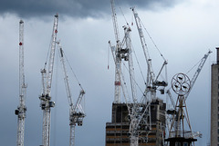 cranes over southbank 2017